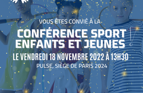 Conférence  sport enfants et jeunes