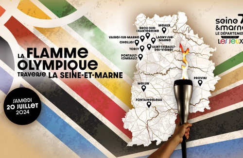 Samedi 20 juillet la flamme olympique dans le 77