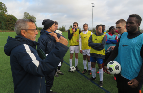 Rassemblement de la sélection de foot