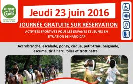 Journée multisports - Jeudi 23 juin 2016