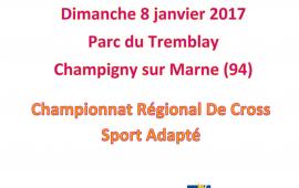 Championnat Régional de Cross Sport Adapté