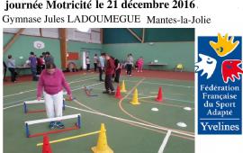 Journée activités motrices - 21 Décembre 2016