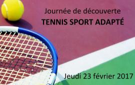 Journée de découverte tennis sport adapté
