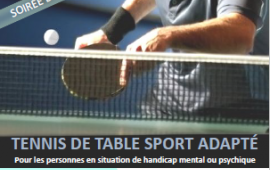 Soirée découverte ping sport adapté