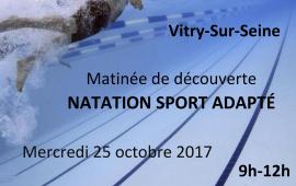 Matinée de découverte - Natation sport adapté