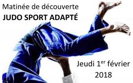 Matinée de découverte - Judo sport adapté - Rueil 