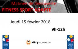 Matinée de découverte - Fitness sport adapté