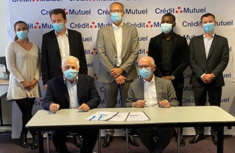 Le Crédit Mutuel partenaire de la Ligue ÎDF. 