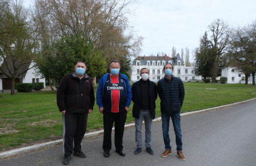 Visite au centre de foot de Morfondé