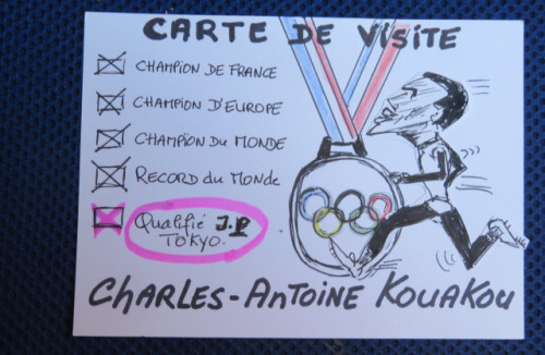 Charles-Antoine Kouakou ira à Tokyo