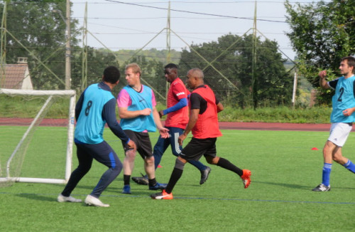 Reprise du foot à Dourdan 