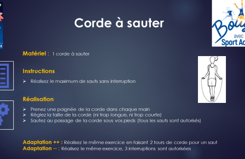 Un peu de saut à la corde ?