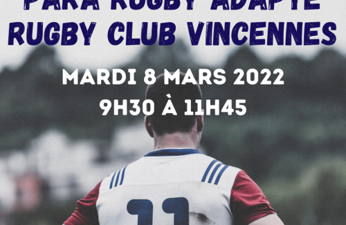 Initiation rugby mardi 8 mars 