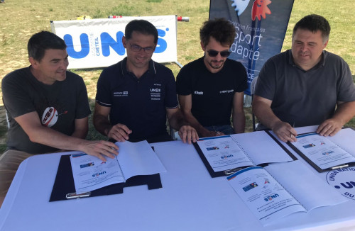 Partenariat signé avec l'UNSS